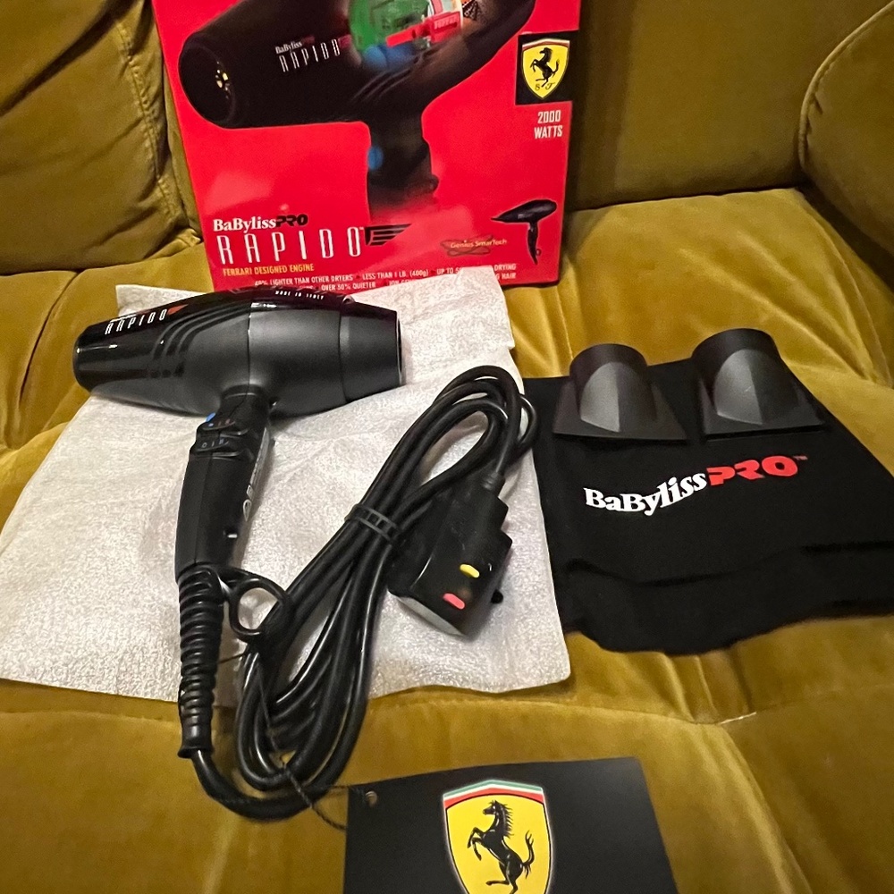 BaBylissPRO Rapido Hairdryer